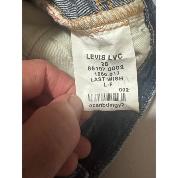 Levi’s Vintage Clothing LVC 503B XX “Last Wish” Sample Jeans Women’s 28 - Picture 8 of 9